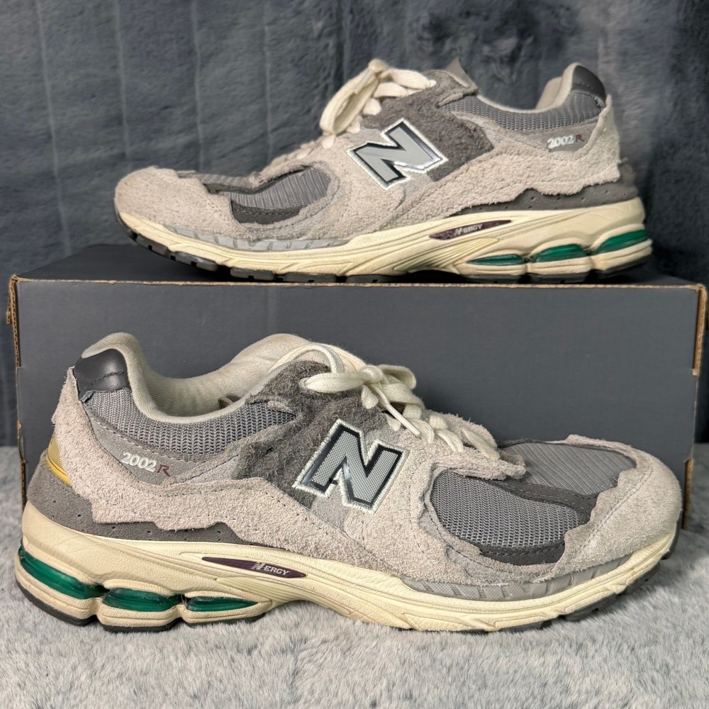 New Balance 2002R Protection Pack Rain Cloud Grey Mens Sneakers M2002RDM 8.5
